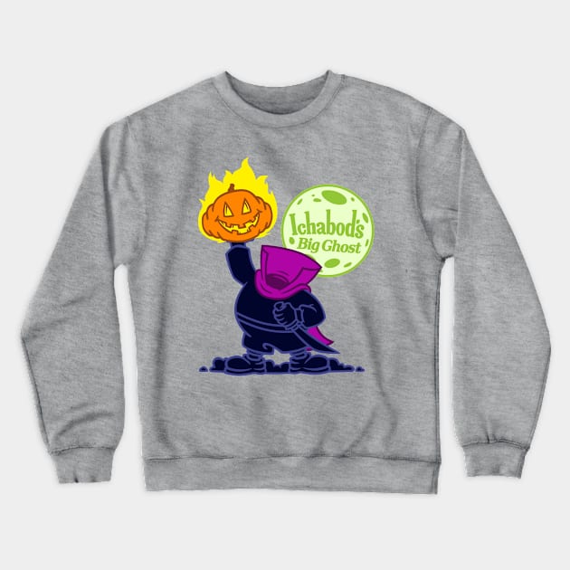 Ichabod's Big Ghost Crewneck Sweatshirt by blairjcampbell